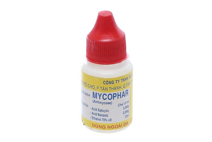 Mycophar (Salicylic Acid, Ethanol, Benzoic Acid) Nam Việt (chai /12ml)