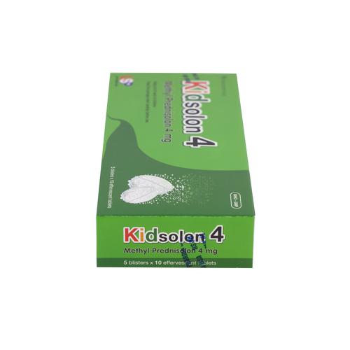 Kidsolon 4mg (Methylprednisolon) US Pharma (H/50v)