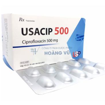 Usacip 500 (Ciprofloxacin) US Pharma (H/100v)
