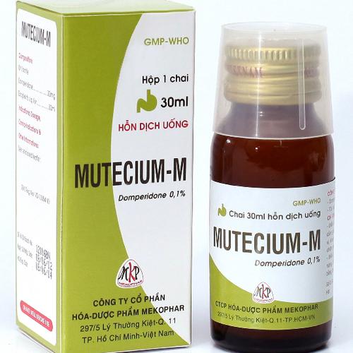 Mutecium-M 0.1% (Domperidon) Mekophar (C/100ml)
