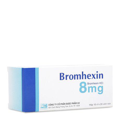 Bromhexin 8mg DP 3/2 (H/200v)