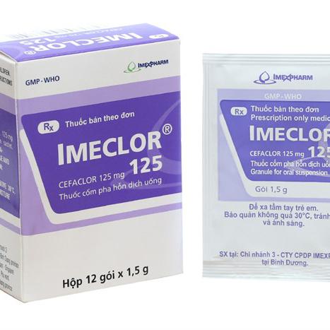 Imeclor 125 (Cefaclor) Imexpharm (H/12g)