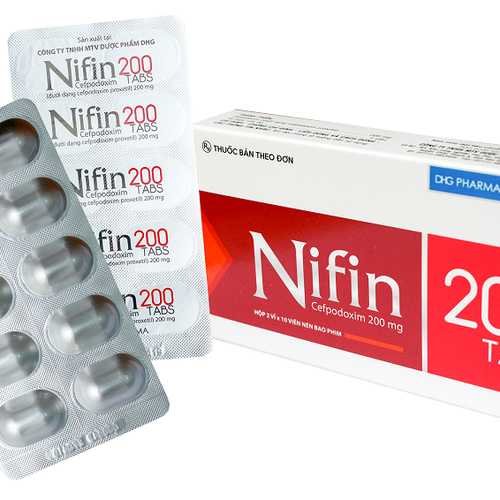 Nifin (Cefpodoxime) 200mg DHG Pharma (H/20v)