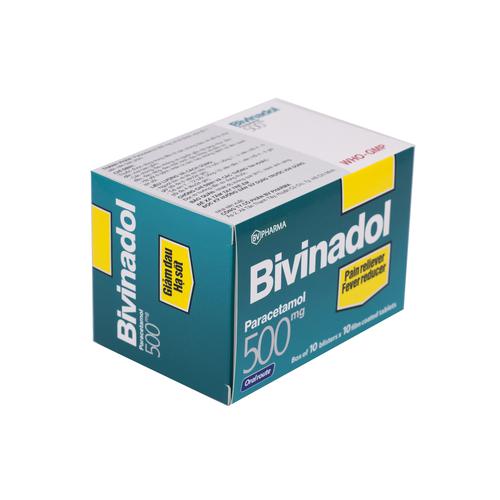 Bivinadol 500 (Paracetamol) BV Pharma (H/100v)