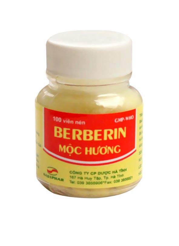 Berberin Mộc Hương Hadiphar (C/100v)