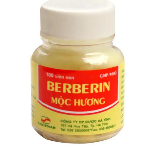 Berberin Mộc Hương Hadiphar (C/100v)