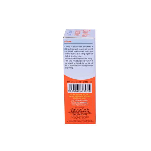 Viên Sủi Davita Bone DHG (Tuýp/10v)