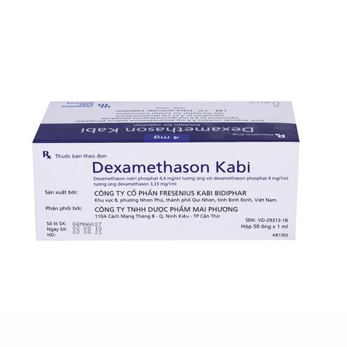 Dexamethason Kabi 4mg/ml Bidiphar (H/50 ống)