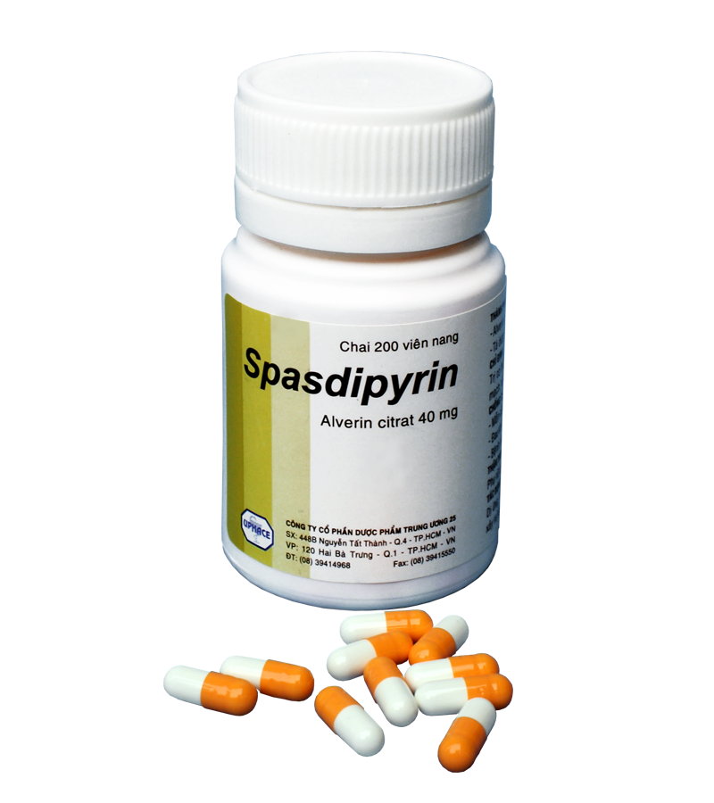 Spasdipyrin 40 (Alverin) Uphace (C/200v)