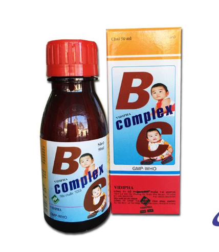 B Complex C Syrup Vidipha (C/90ml)