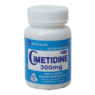 Cimetidin 300mg Mekophar (C/100v)