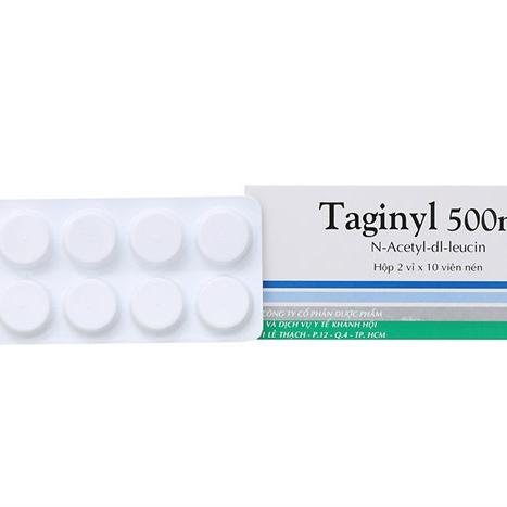 Taginyl 500mg (Acetyl Leucin) Thành Nam (H/20v)
