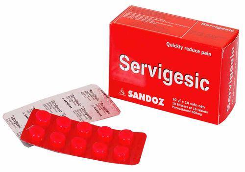 Servigesic 500mg (Acetaminophen) Imexpharm (H/100v)