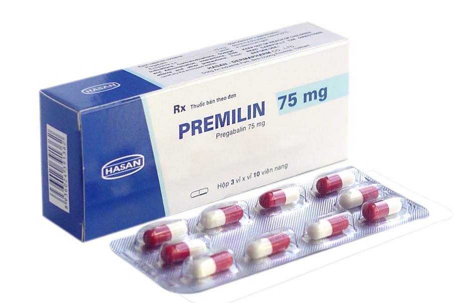 Premilin 75mg (Pregabalin) Hasan (H/30v)