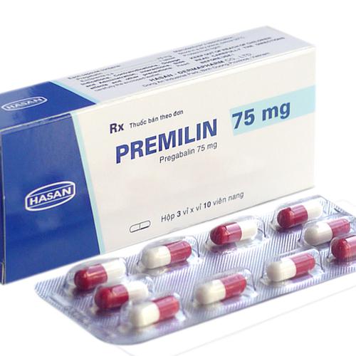 Premilin 75mg (Pregabalin) Hasan (H/30v)