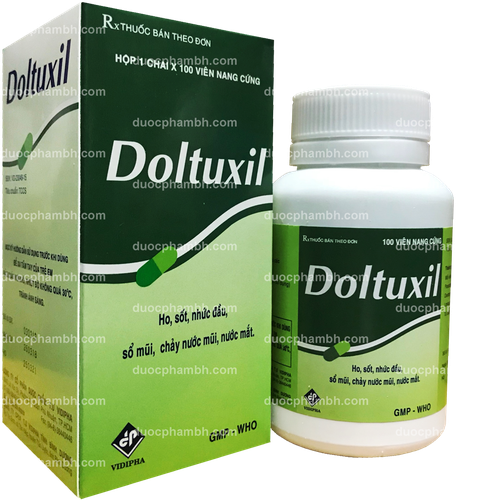 Doltuxil (Paracetamol, Dextromethorphan Hydrobromid, Loratadin) Vidipha (C/100v)
