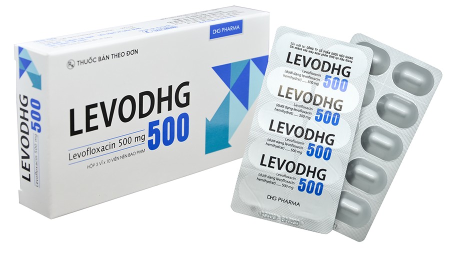 LevoDHG 500 (Levofloxacin) DHG Pharma (H/30v)