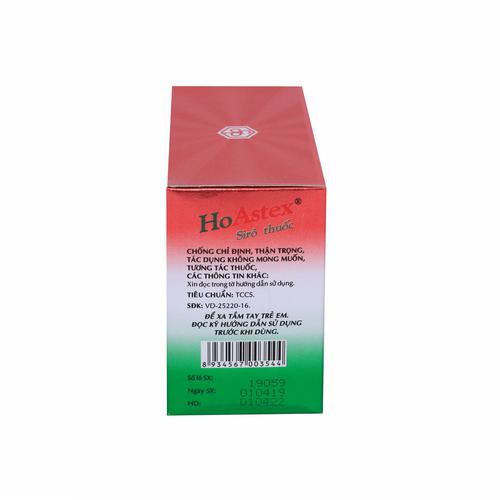 Ho Astex (Núc nác, Húng chanh, Cineol) OPC (H/30g) (Gói)