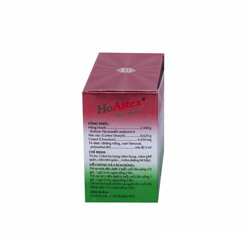 Ho Astex (Núc nác, Húng chanh, Cineol) OPC (H/30g) (Gói)