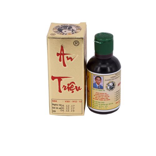 Cồn Xoa Bóp Đa Dụng An Triệu (Lốc/10chai/60ml)