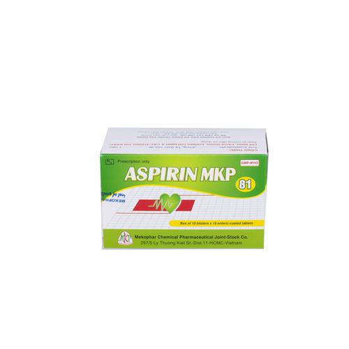 Aspirin MKP 81mg Mekophar (H/100v)