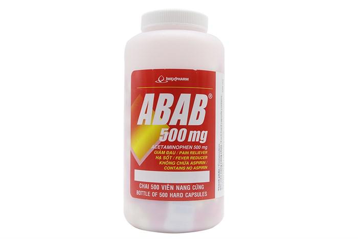 Abab 500mg (Acetaminophen) Imexpharm (C/500v)