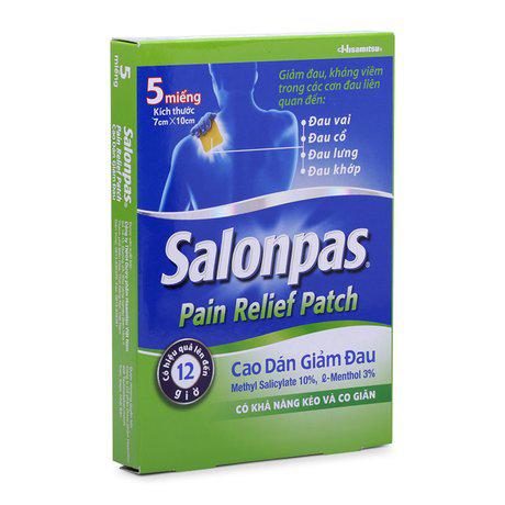 Salonpas Pain Relief Patch Hisamitsu (H/5m)