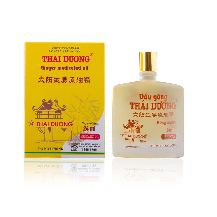 Dầu Gừng Thái Dương Ginger Oil (C/24ml)