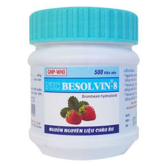 Nic Besolvin 8 (Bromhexine) Usa-Nic (C/500v)