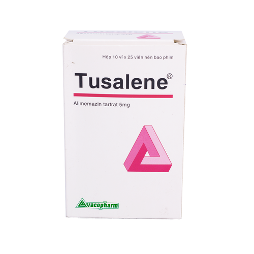 Tusalene (Alimemazin) 5mg Vacopharm (Hộp/250v)