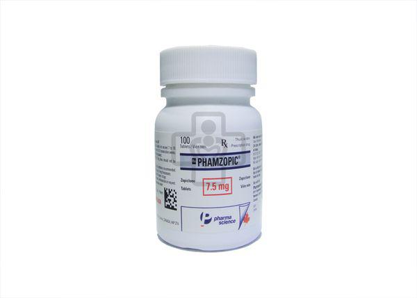 Phamzopic 7.5 (Zopiclon) Pharmascience (C/100v)