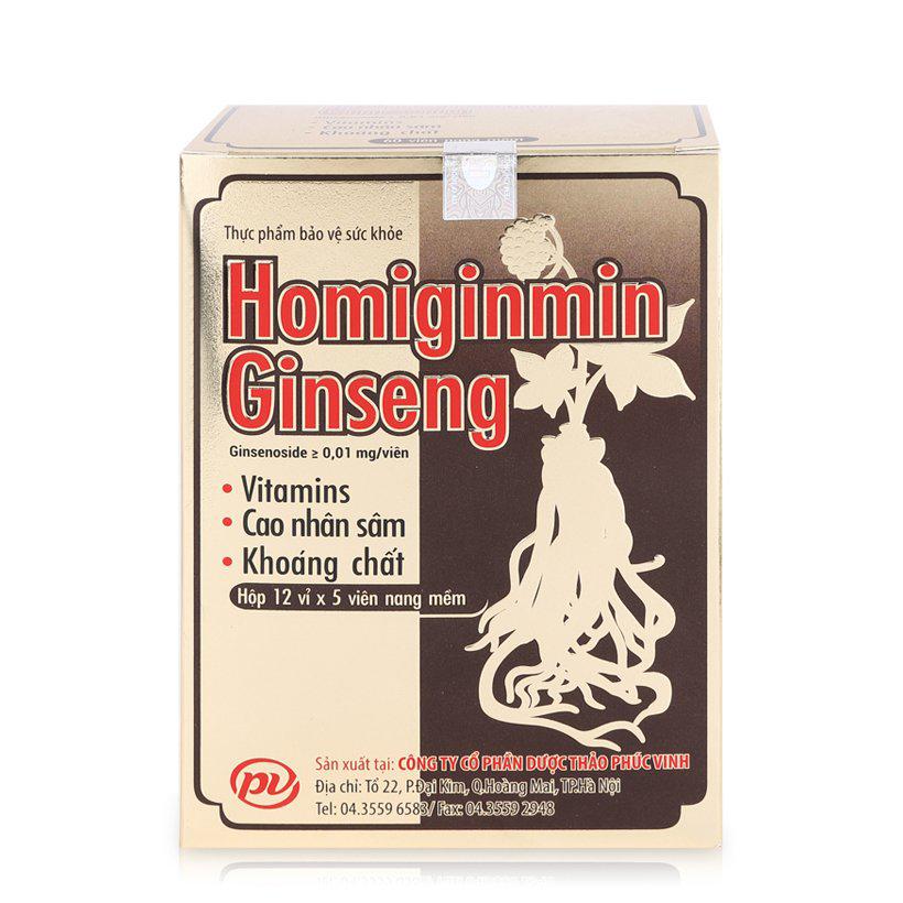 Homiginmin Ginseng Viên Phúc Vinh (H/60v)