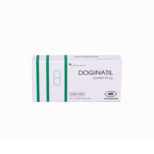 Doginatil 50mg (Sulpirid) Mebiphar (Lốc/10h/30v)