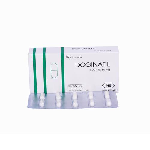 Doginatil 50mg (Sulpirid) Mebiphar (Lốc/10h/30v)