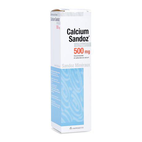Calcium sandoz 500mg (tuýp/20v)