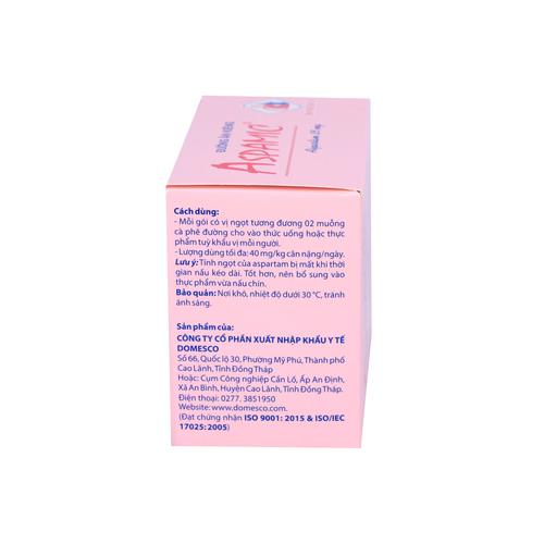 Đường Ăn Kiêng Aspamic Domesco (H/100g)