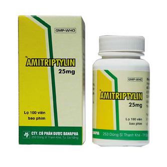 Amitriptylin 25mg Danapha (C/100v)