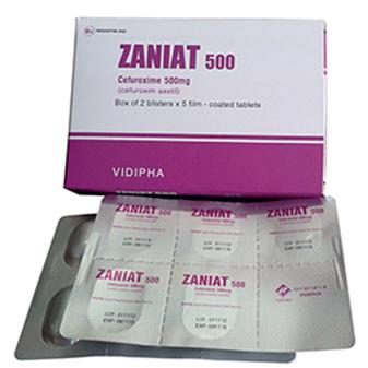 Zaniat 500 (Cefuroxim) Vidipha (H/10v)