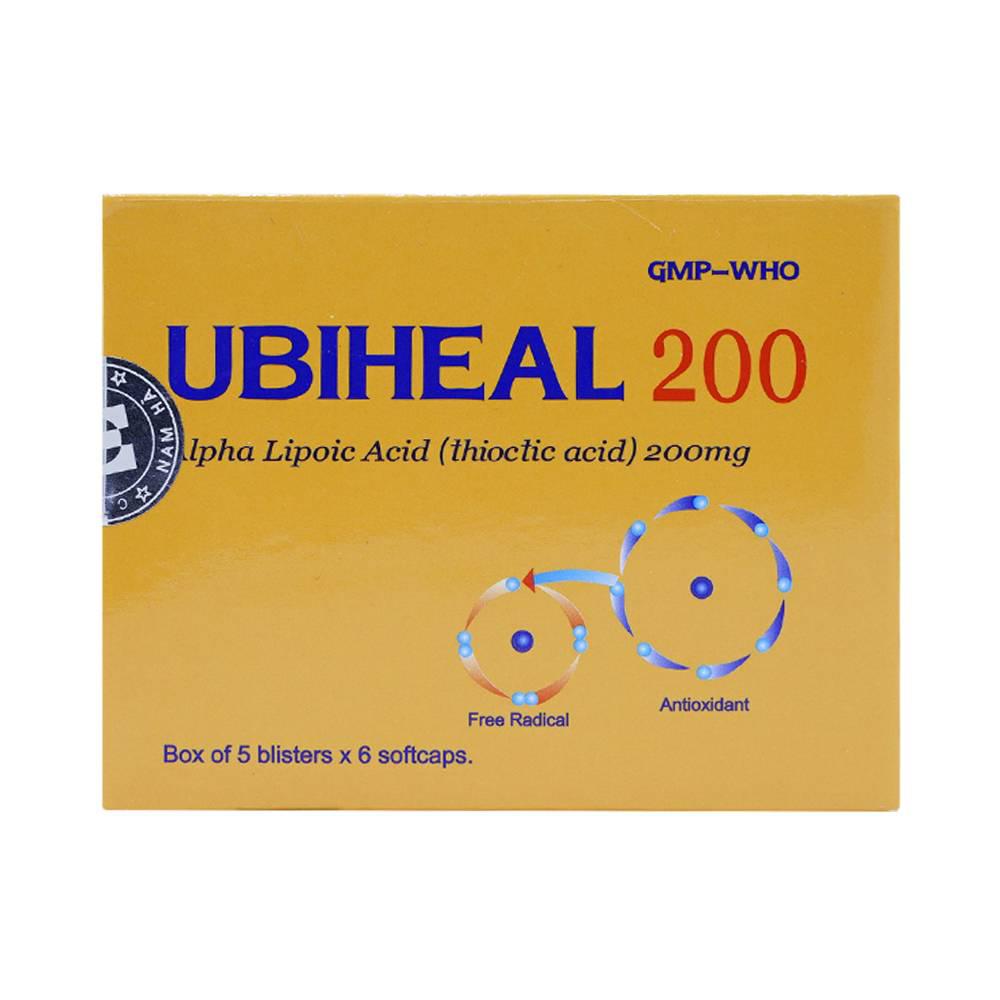 Ubiheal 200 (Thioctic acid) Nam hà (h/30v)