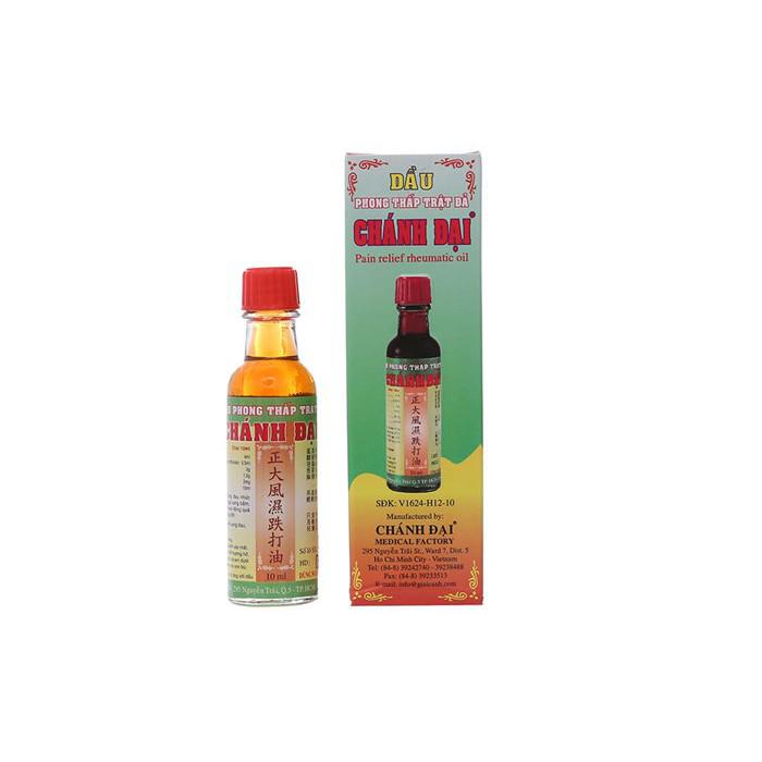 Dầu Phong Thấp Trật Đả Chánh Đại (Lốc/10chai/10ml)