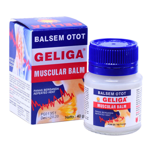 Dầu Cù Là Lửa Geliga Indo (Lọ/40gr)