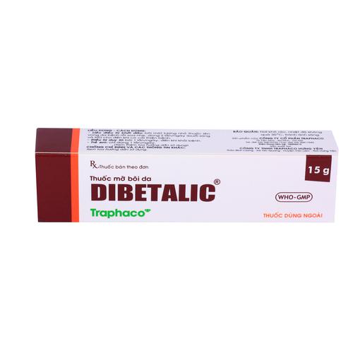 Dibetalic Cream Traphaco (Tuýp15gr)