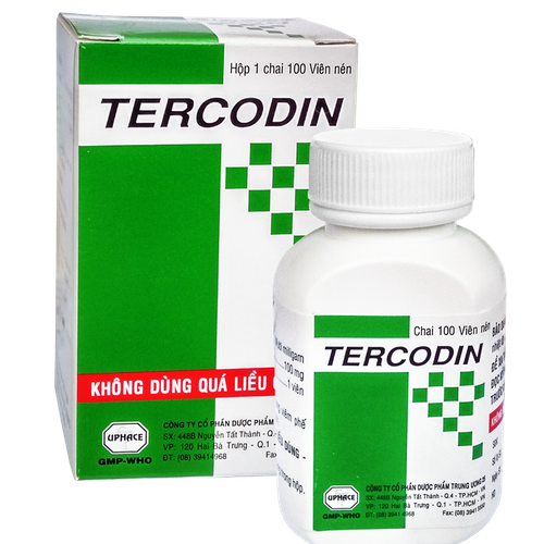 Tercodin (Terpin Hydrat, Codein) Uphace (C/100v)