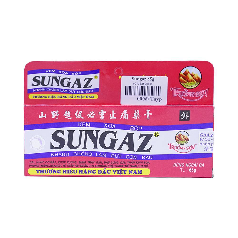 Kem Xoa Bóp Giảm Đau Sungaz Trường Sơn (T/65gr)