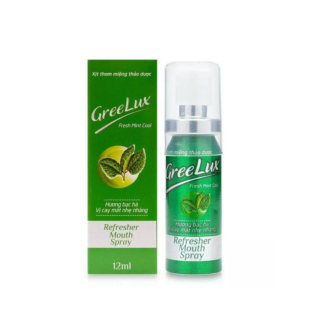 Greelux Fresh Mint Cool Hoa Linh (C/12ml) (Xanh Lá)