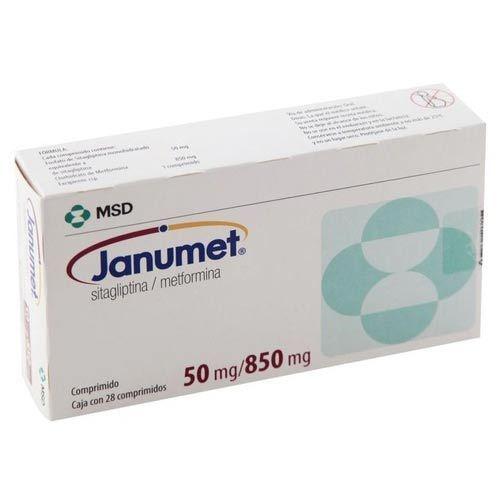 Janumet 50mg/850mg (Sitagliptin, Metformin) MSD (H/28v)