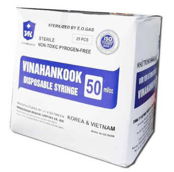 Bơm Tiêm 50cc Vinahankook Đầu Nhỏ (H/25c)