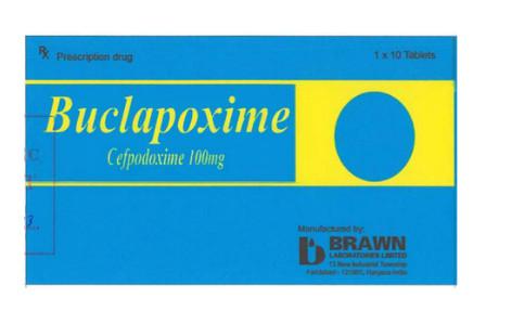 Buclapoxime (Cefpodoxim) 100mg Brawn (H/10v)