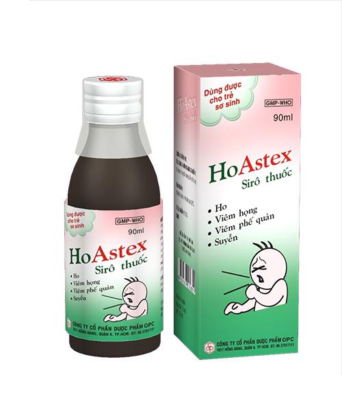 Ho Astex Siro (Núc nác, Húng chanh, Cineol) OPC (C/90ml)