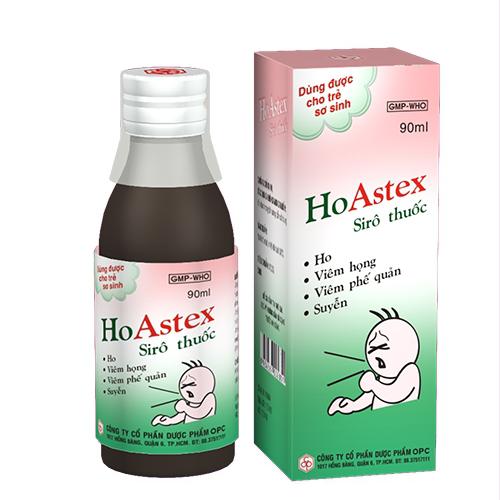Ho Astex Siro (Núc nác, Húng chanh, Cineol) OPC (C/90ml)